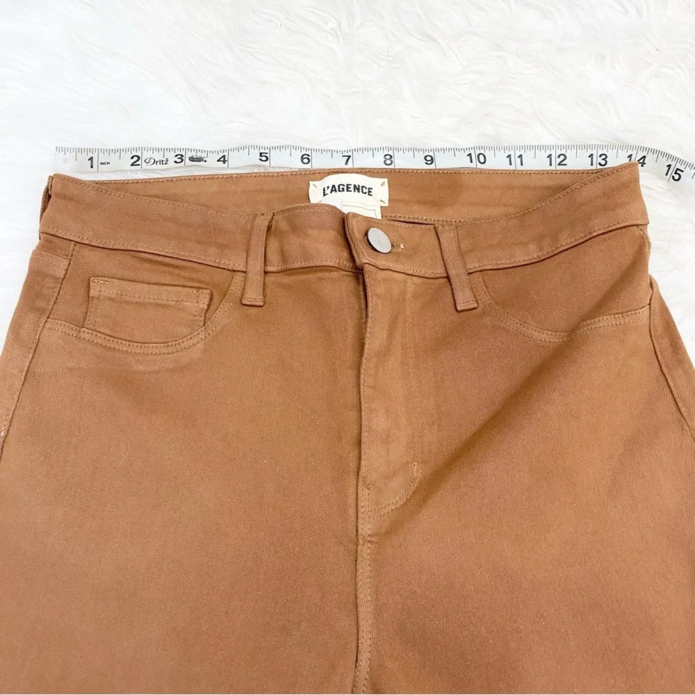 L’AGENCE Tan High Rise Tan Jeans - Picture 4 of 10
